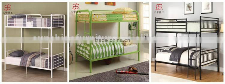 Modern Design School Bed Adult Metal Double Bunk Bed
