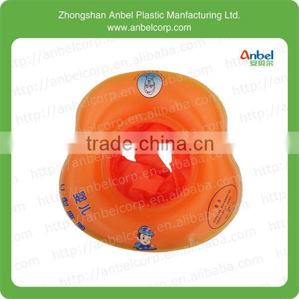 0.25mm PVC 21.5" inflatable baby float ring swimming trainer