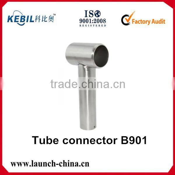 steel tube corner connectors for balcony / terrace deck railing baluster