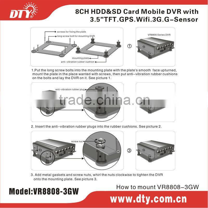 2014 top sale 8 ch home wifi dvr,VR8808-3gw