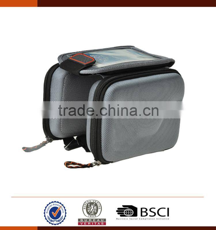 EVA Bicycle Frame Bag with Separable Cellphone Pocket