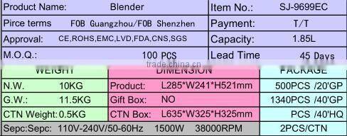 Nutrition extraction machine for stainless steel blender with both dry and wet grains container