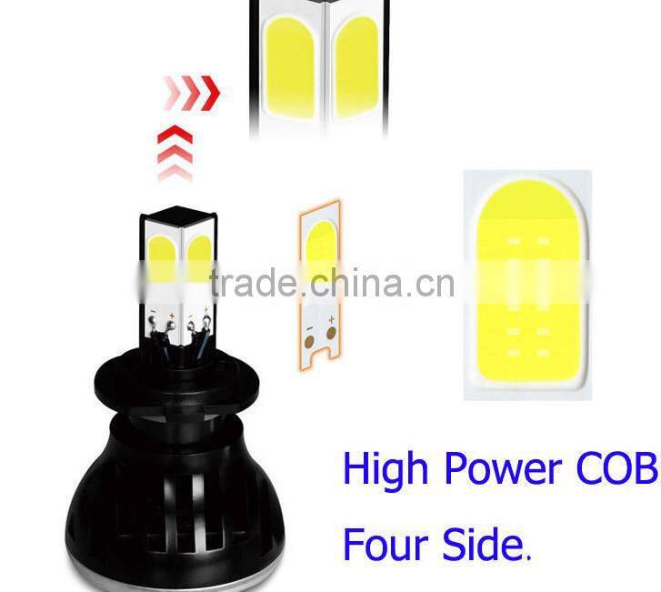 Lights & Lighting Led Headlight Bulb H7, 40W 400LM Headlight Auto Parts H7 Headlight Led