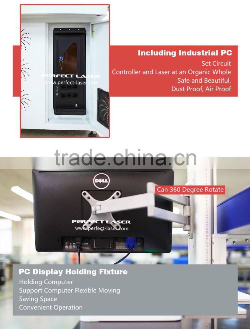 20W 30W 50W 3D Curve Surface Dynamic Focusing Fiber Laser Marking Machine IPHONE CELL