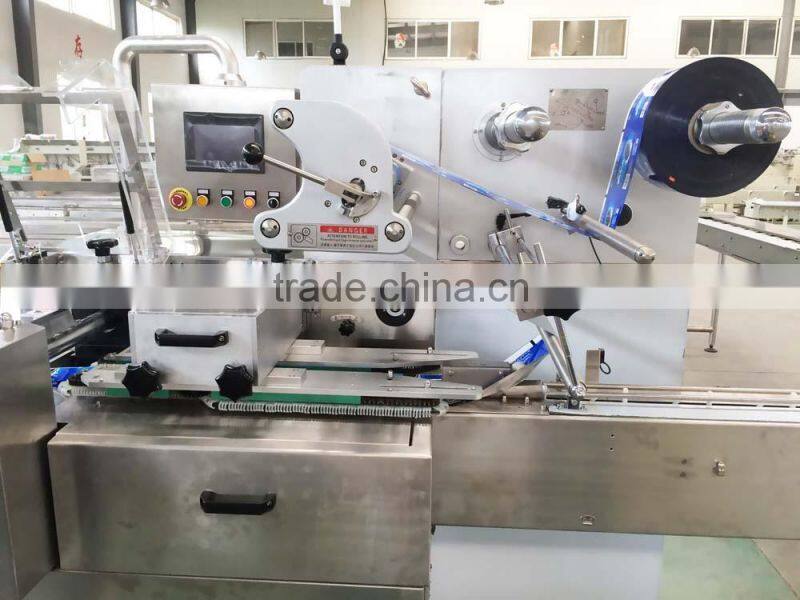 Biscuits on-edge packing machine