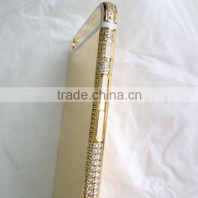new for apple 6 gold , OEM factory for iphone 6s housing 24k gold custom