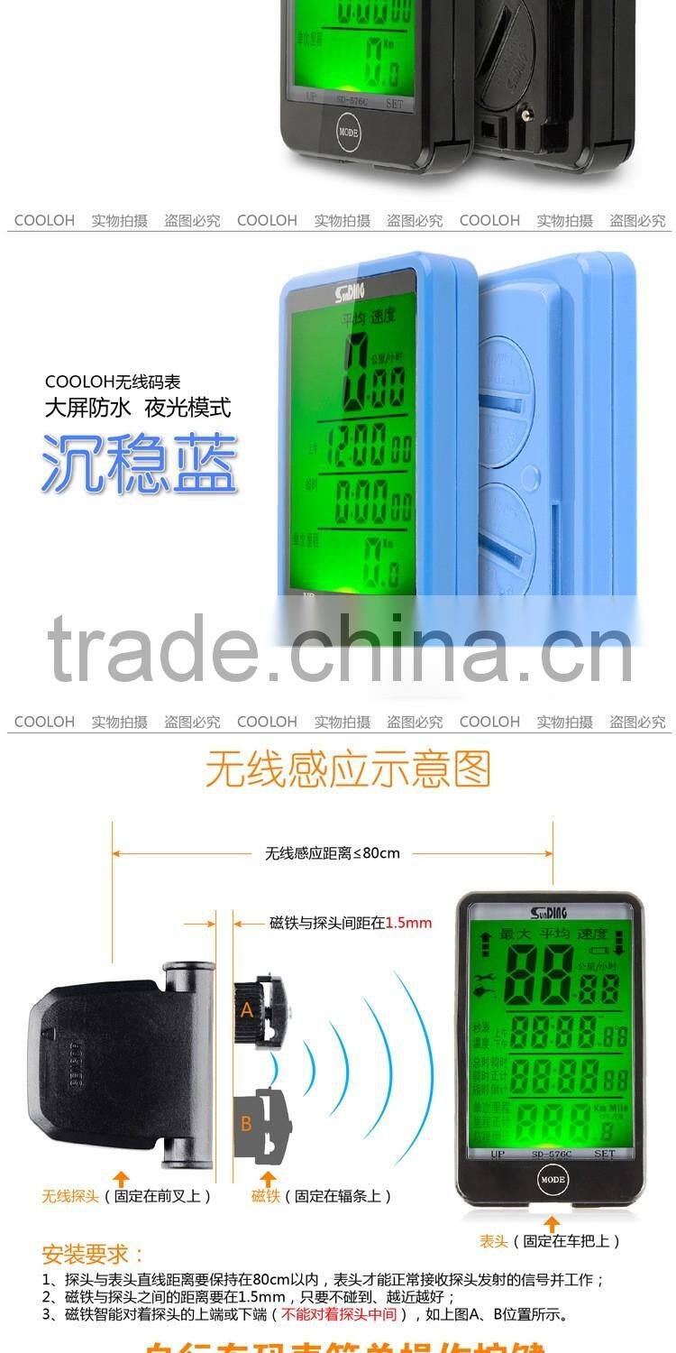 Bicycle accessories NEW Cycling Bike Speedometer bicycle speed computer