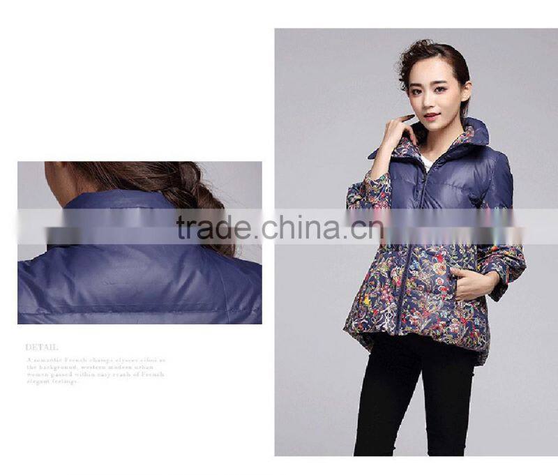New fashion winter shopping women down jacket