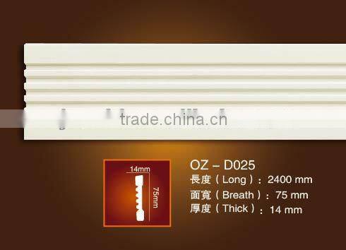 PU decorative crown mouldings