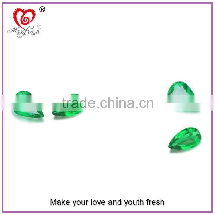 Hot Sell Different Cut Various Colors Cubic Zirconia for Jewelry Synthetic Blue Color Emerald Step Cut Gemstone Cubic Zirconia