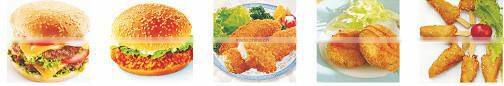 commercial automatic hamburger processing line