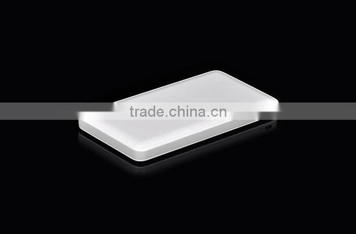 2016 Universal Smart portable stackable power bank usb mobile charger Hot promothion Gift manual for power bank
