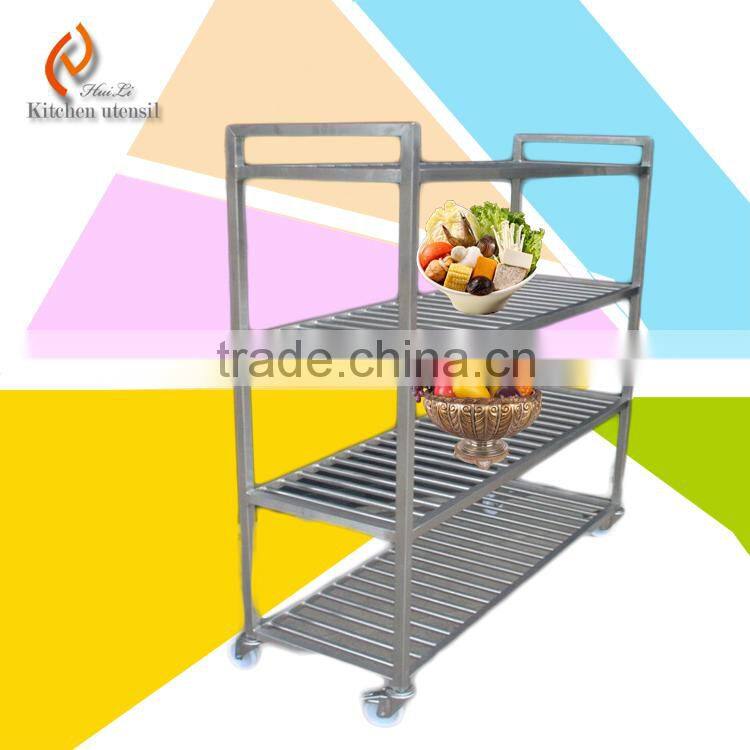Big capacity big size high quality CE approved stainless steel kitchen storage shelf rack for kitchen equipment