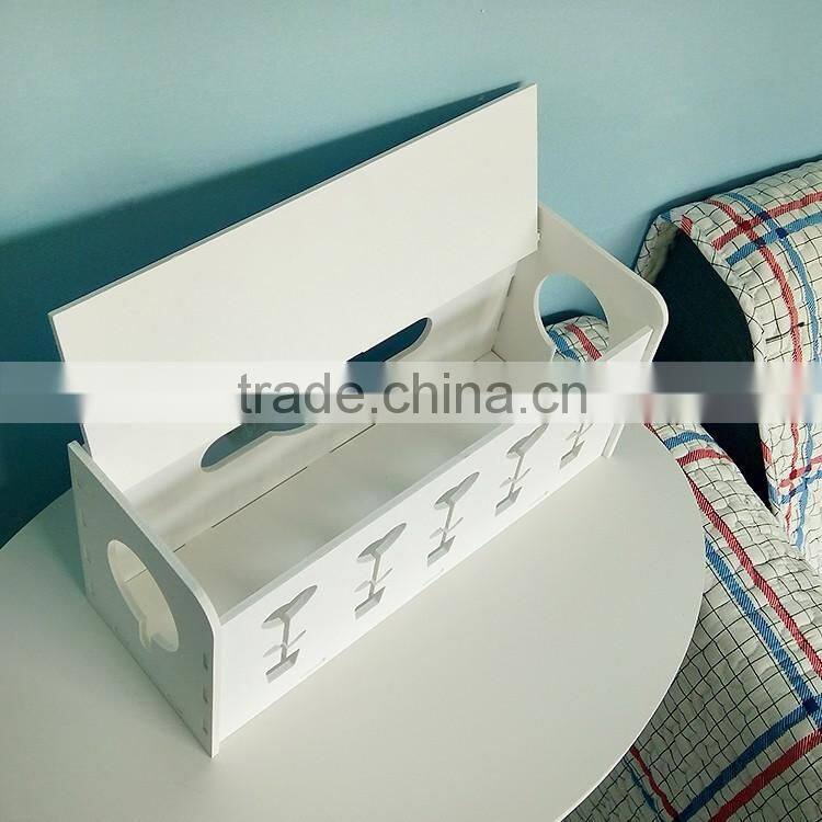 New Arrival Fashion Safety Socket Outlet Board Container Cables Storage Organizer Case Box