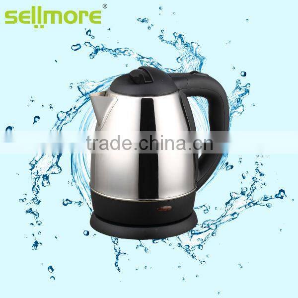 Hot sale 1.5L stainless steel kettle(CE/CB/RoHs)