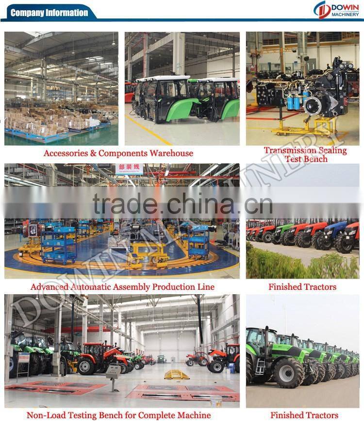 35HP diesel mini farm tractor 4wd for popular sale