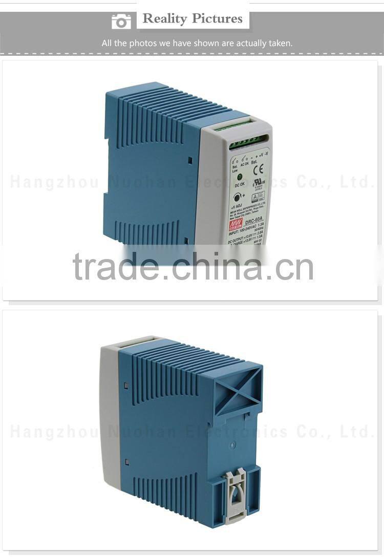 Meanwell ups function DRC-60A 60w 13.8v switching power supply