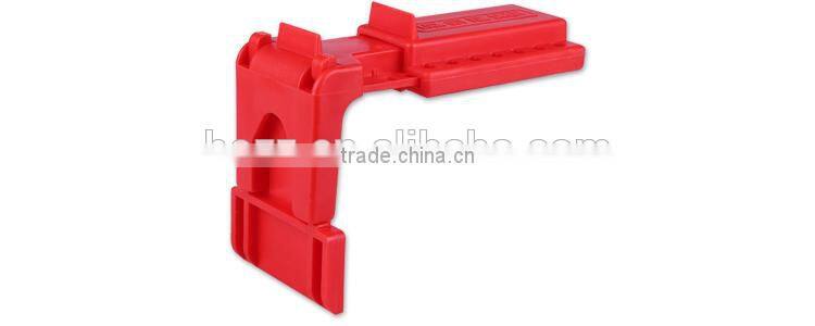 butterfly valve gate lockout