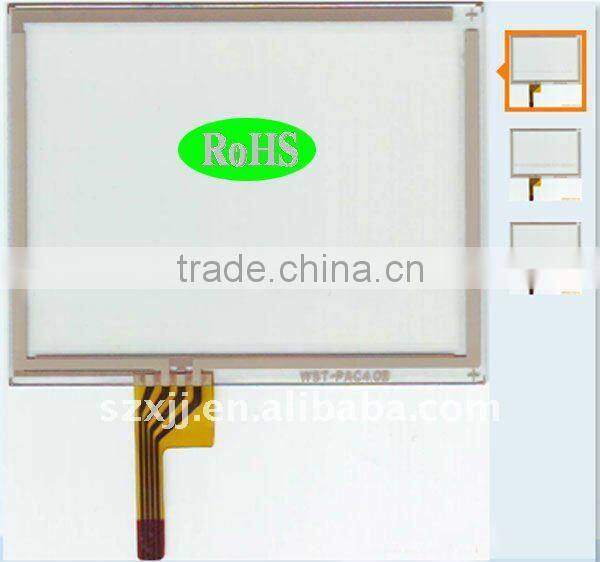 4 wire MP4 MP5 touch screens glass touch screen Equipment communication touch screen