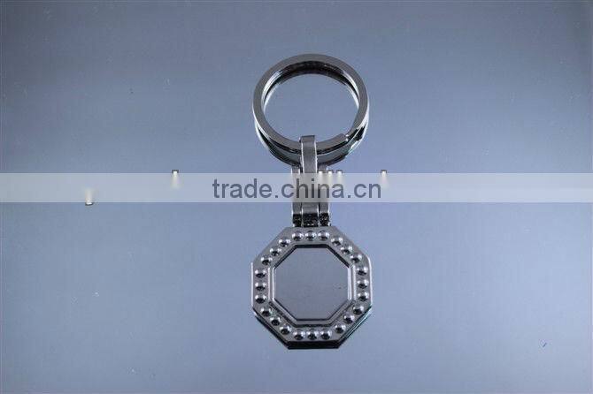 Metal Blank Key chain for laser engraving logo