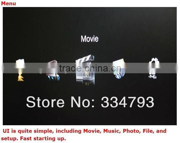 Mini Media Player Mini 1080P HDMISD/USB HD Media Player MKV/RM/RMVB Wholesale