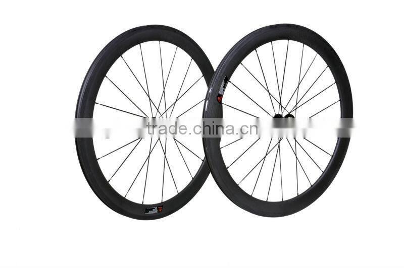 700C 50mm Clincher Carbon Road Bike Rim OEM, 50mm carbon rim, chinese factory cheap complete 50mm clincher wheels
