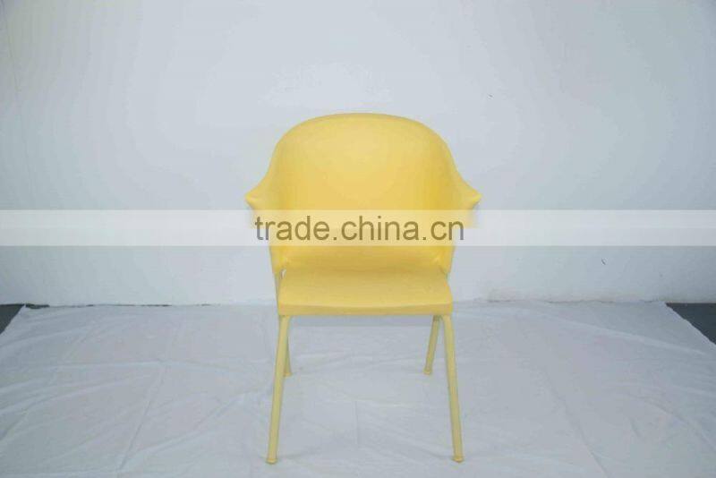 Low price stacking plastic restaurant dining chair YP-P11