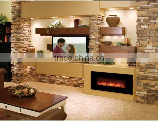 corner electric fireplace heater