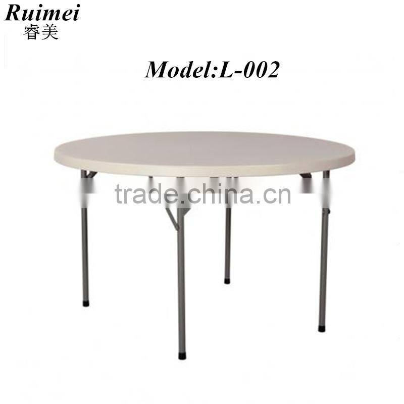 L-004 6ft modern outdoor banquet folding table wholesale