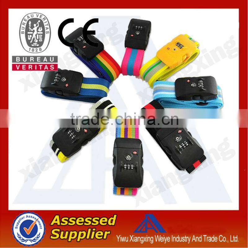 Customized logo nylon belts with plastic buckles wholesale