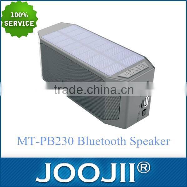 Best selling bluetooth speaker with solar energy charging