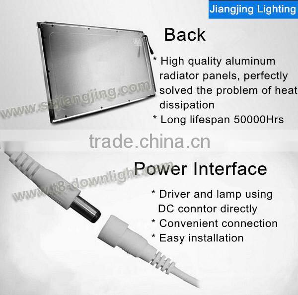 Chinese Professional Lighting 3 years warranty CRI>85 600*600 dimmable 40w square led panel light lamp