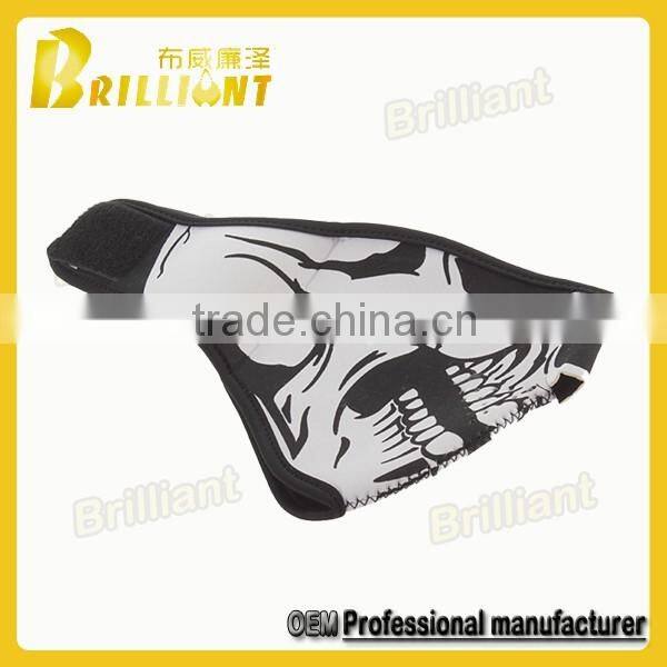 cartoon design neoprene motorcycle bike riding half face mask