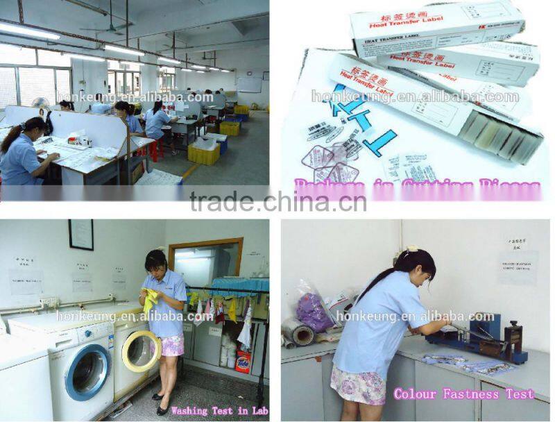 custom sport iron on sticker printing, heat transfer label spandex sportwear