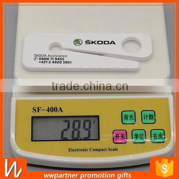 Business card letter opener