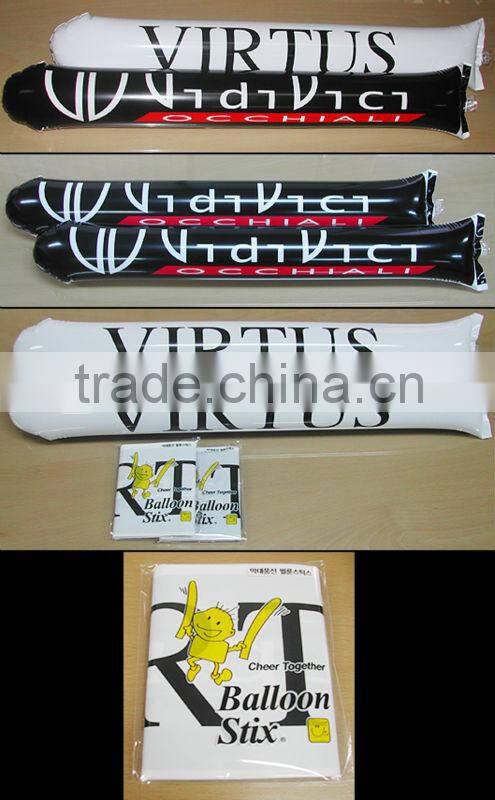 Inflatable Cheering Stick Balloon Noise maker Bang Stick