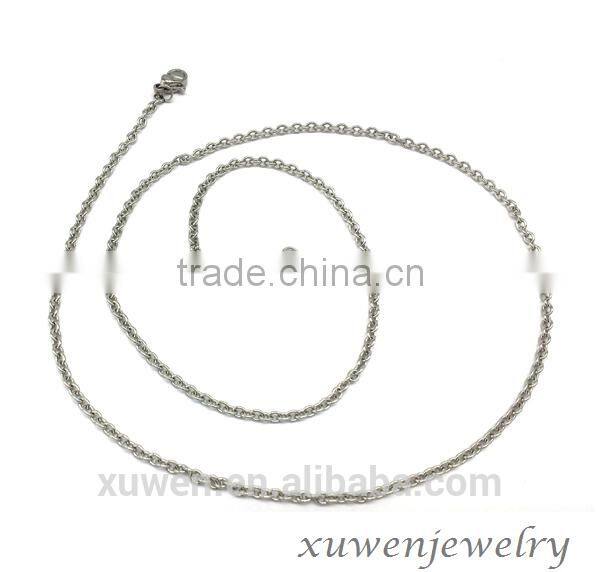 2.2mm o type italian standard stainless steel chain