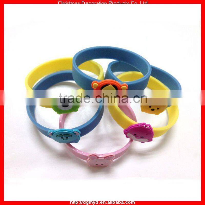 Hot fashionable grandient color cheap silicone bracelet silicone wristband
