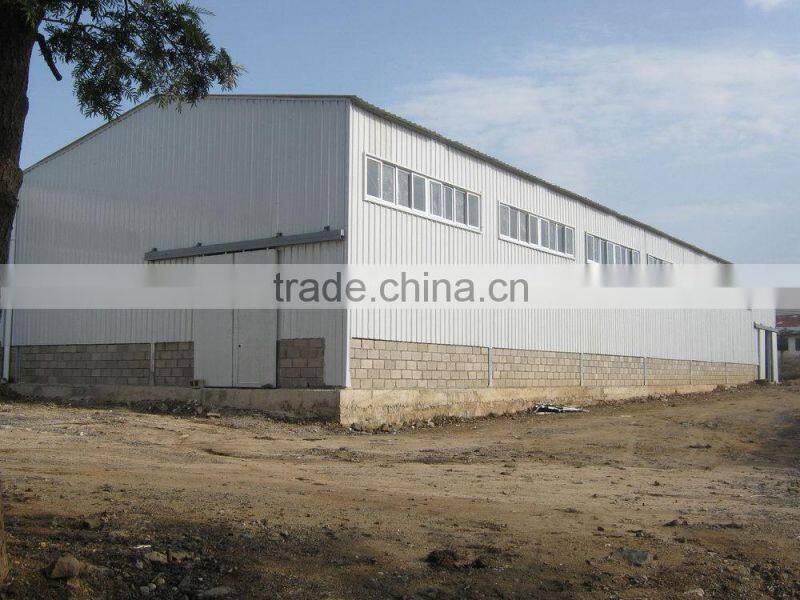 ZM stype sandwich panel steel prefab ware house workshop