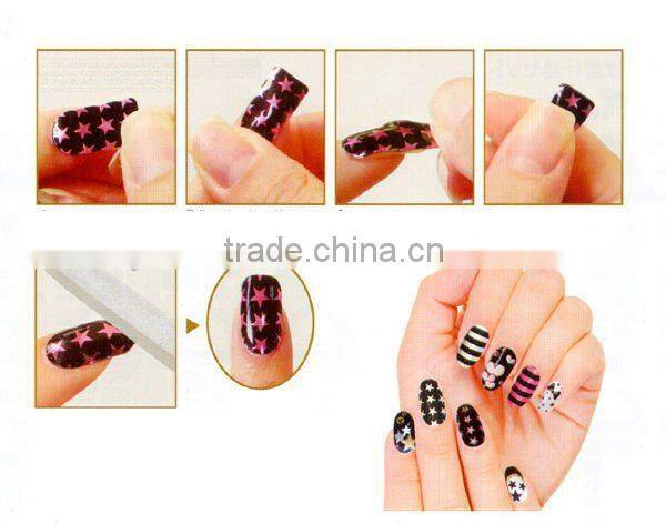 metallic nail wrap nail foil wrap roll nail foil wrap