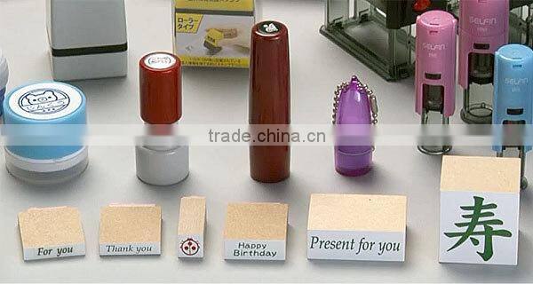 Original japanese office supplies stamp ink for stationery , small lot order available