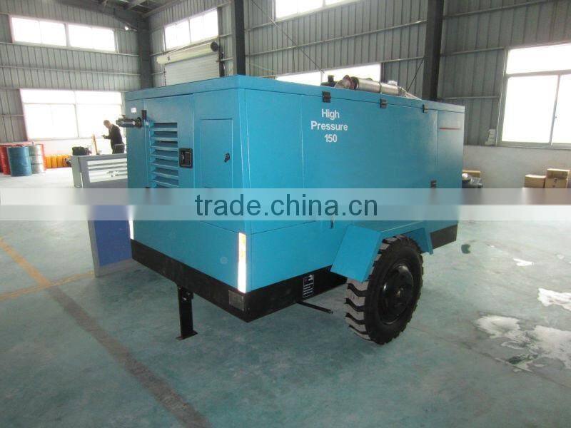 265 CFM portable electrical screw air compressor