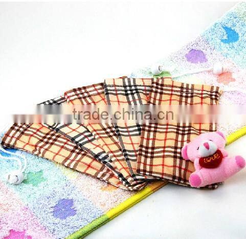 2015 Christmas Jute Drawstring Gift Pouch Bag