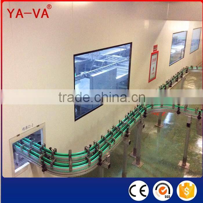 Empty Can Depalletizer after the Break Chain Conveyor Transporting System