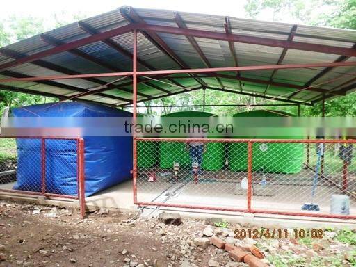 10m3, 20m3, 50m3 PVC biogas storage bag