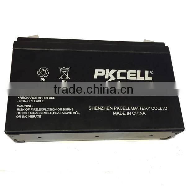 PK-670 6v 7ah MF lead acid battery SLA AGM battery for UPS cell