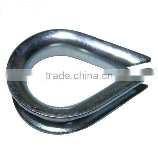 JIS standard wire rope thimbles