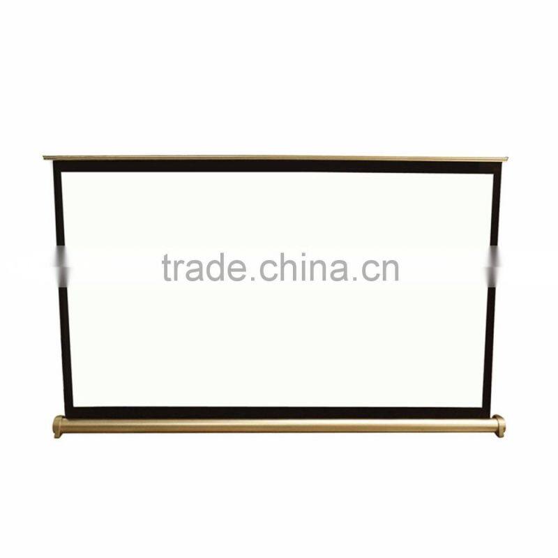 New Golden Tone H50 50 inch 4:3 manual projection screen for office training meeting home theater display