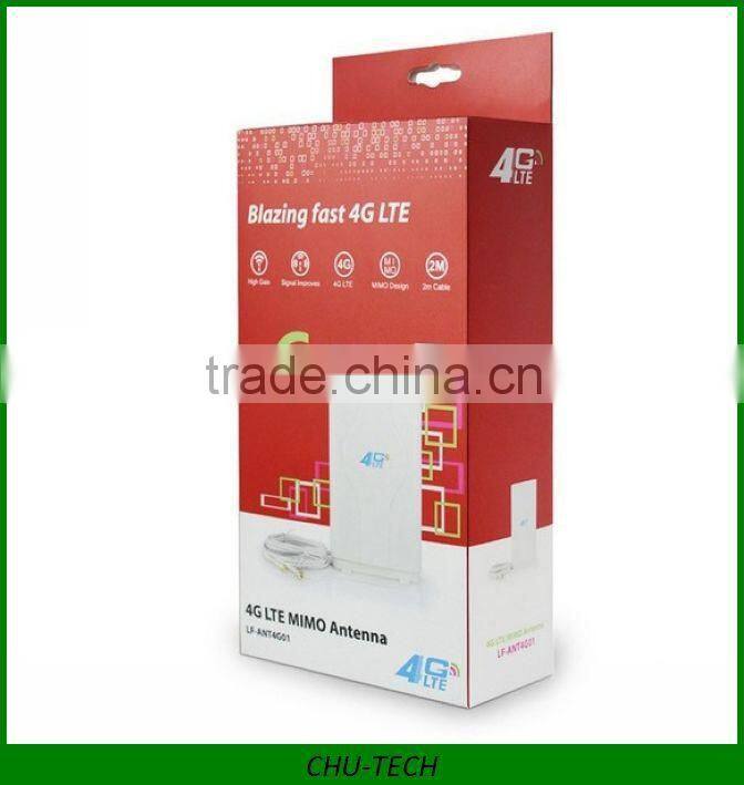 ZTE 4G Signal Amplifier Antenna 49dBi TS9 For HUAWEI E589 E392 ZTE MF61 MF62 aircard 753s 754s760s