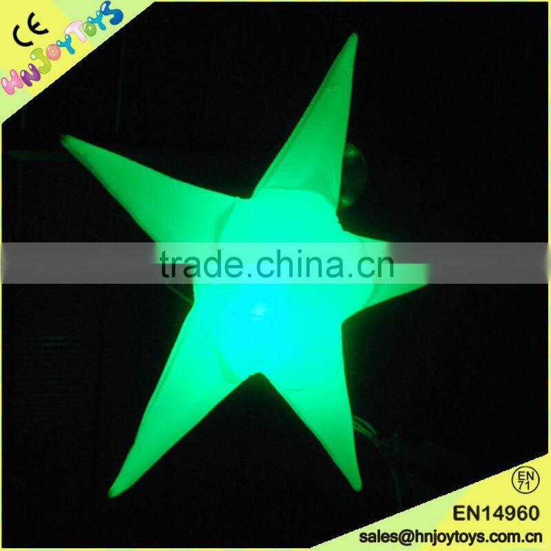 inflatable lighting decorative starfish for party